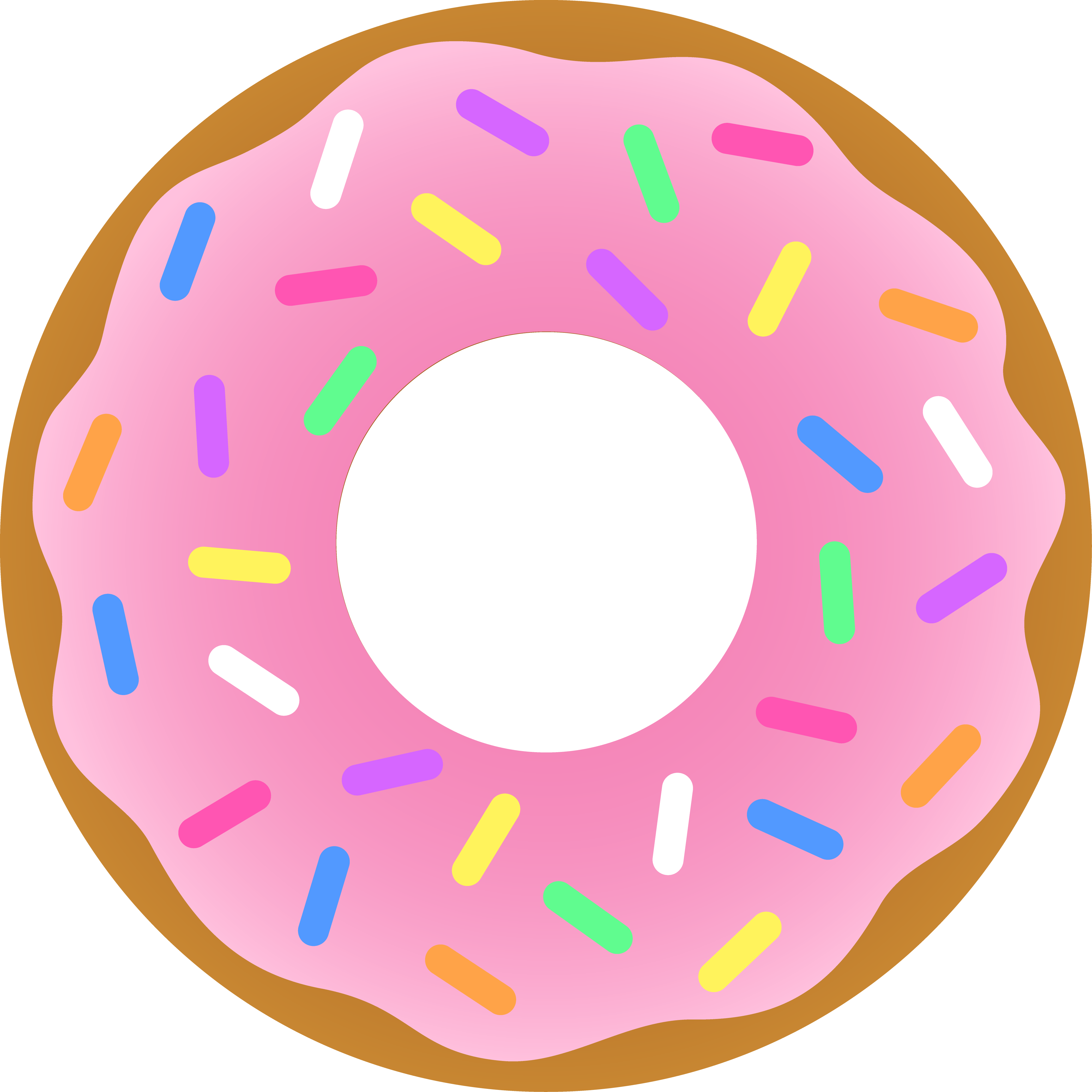 doughnut clipart