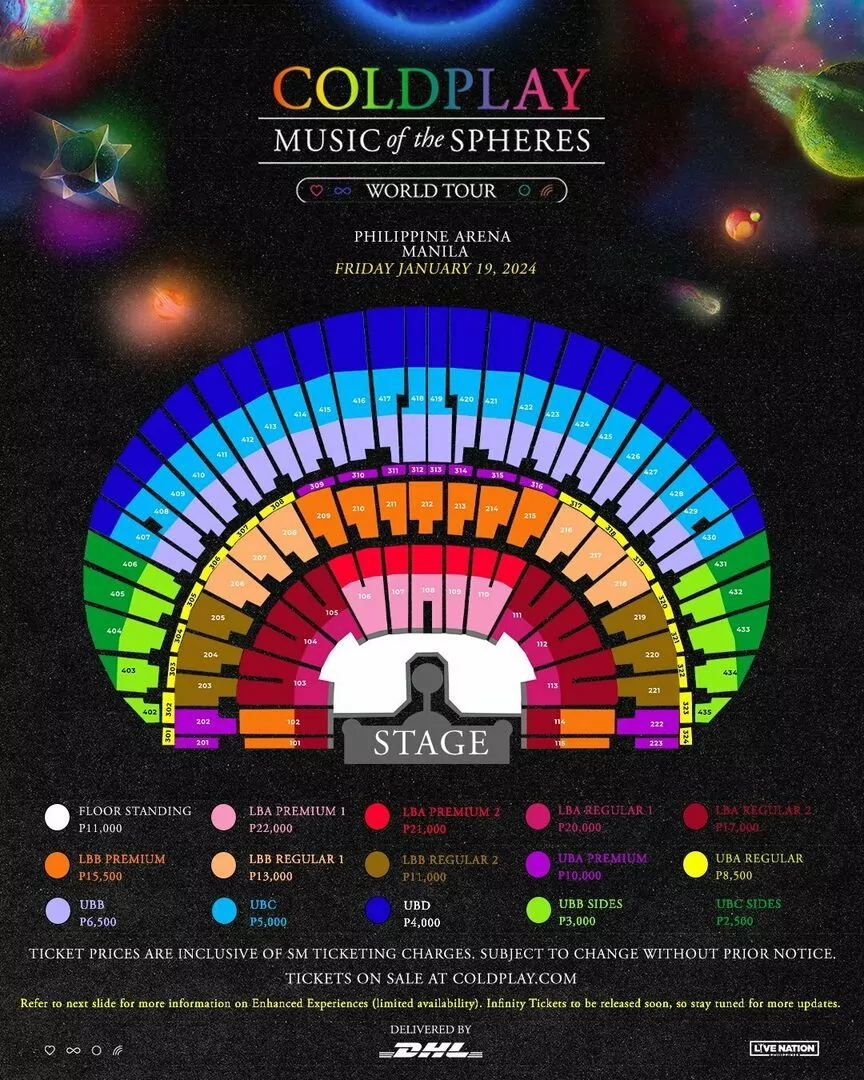 coldplay kaartjes 2024