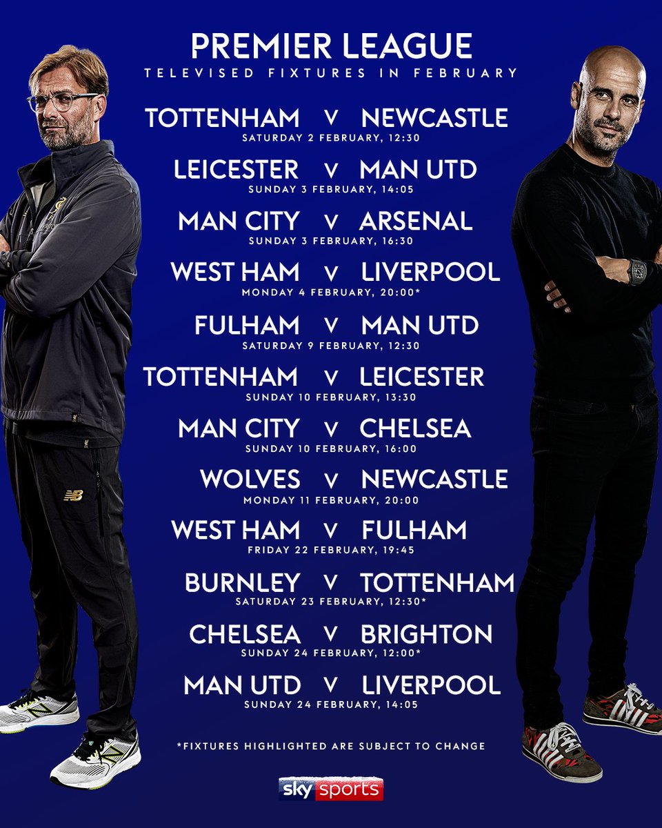 sky sports football fixtures