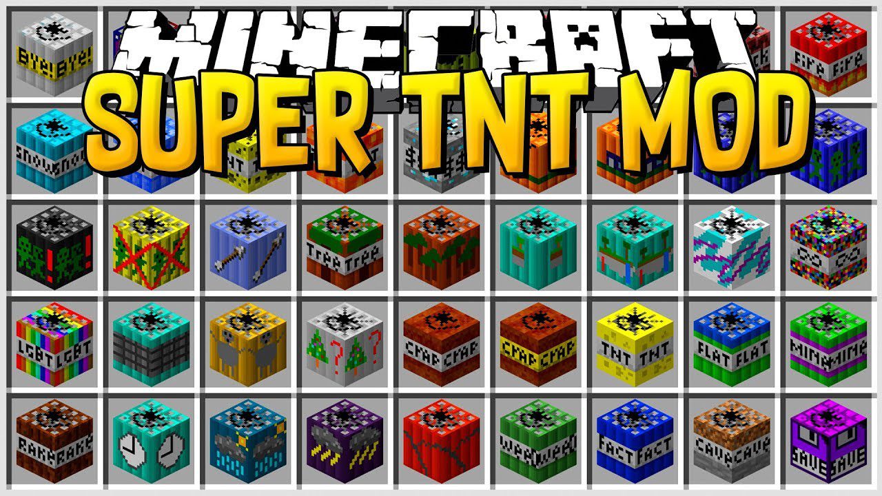 minecraft tnt mod