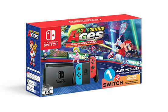 nintendo switch mario tennis aces bundle