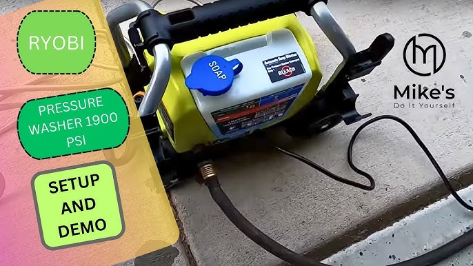 winterizing ryobi pressure washer