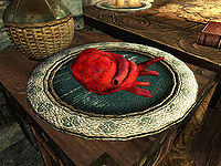 skyrim daedra heart id