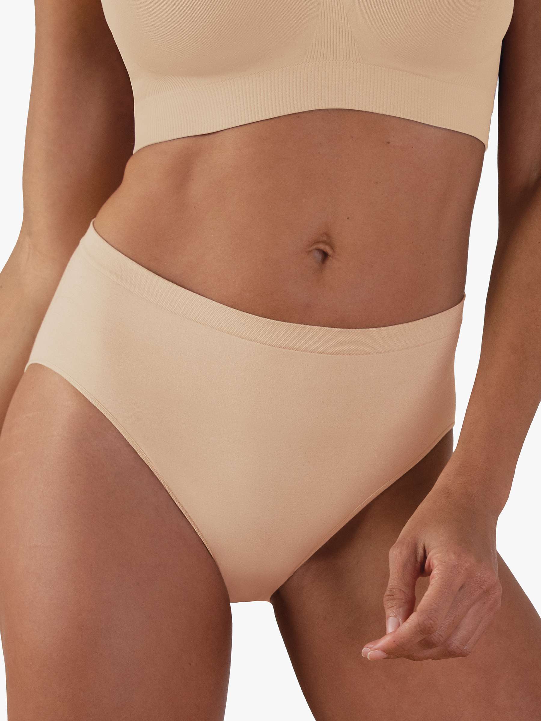 high waisted seamless knickers