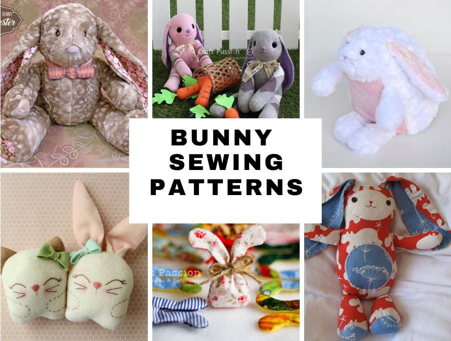 sewing pattern for bunny rabbit