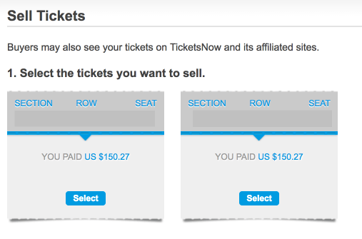 how to resale a ticket on ticketmaster