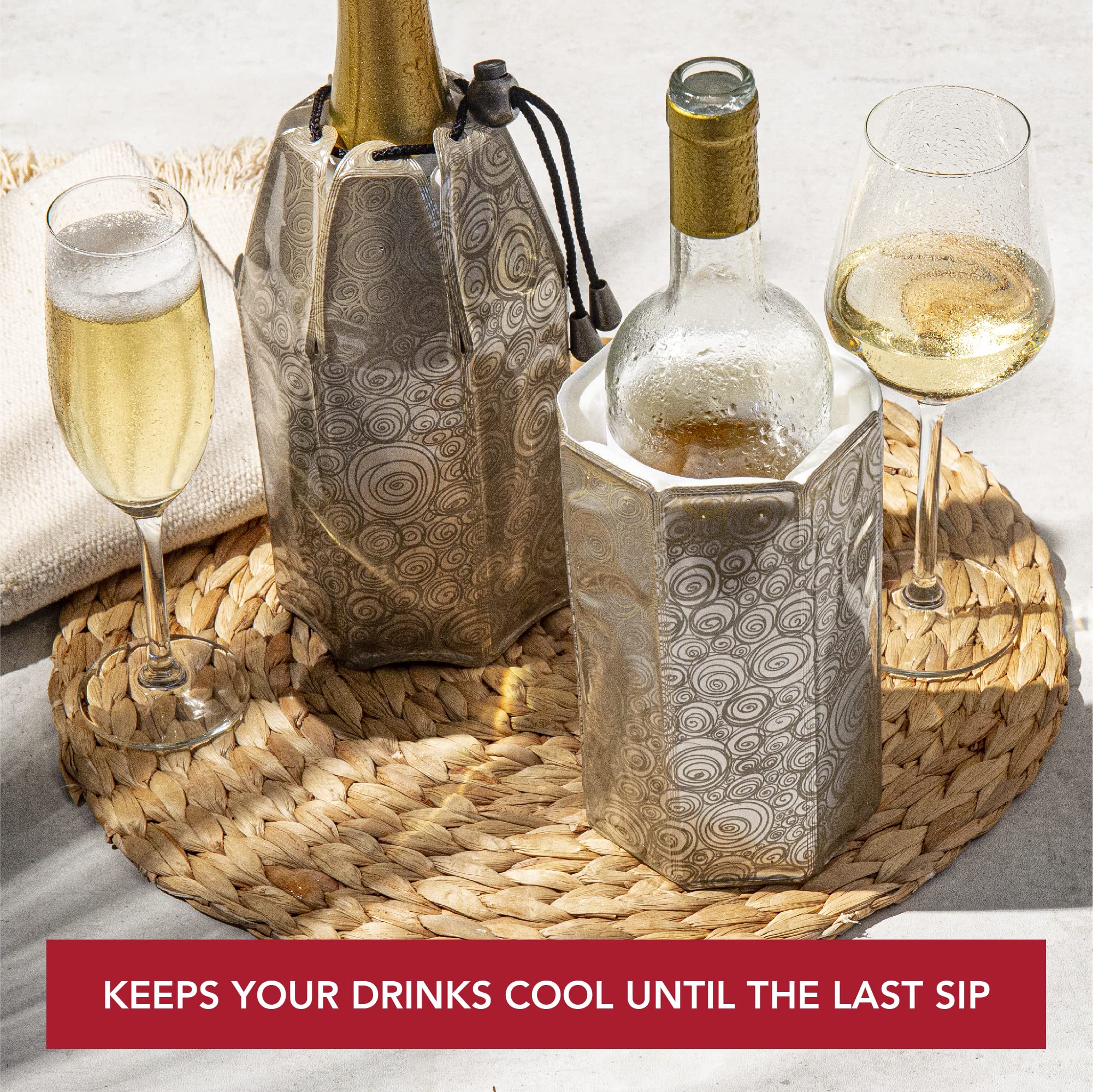 vacu vin rapid ice wine cooler