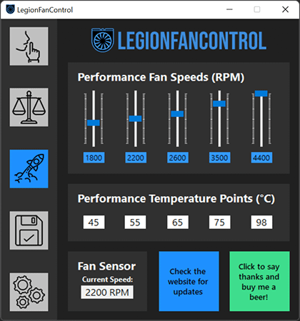 lenovo fan control