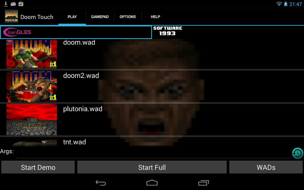 doom touch 4.2 0 apk