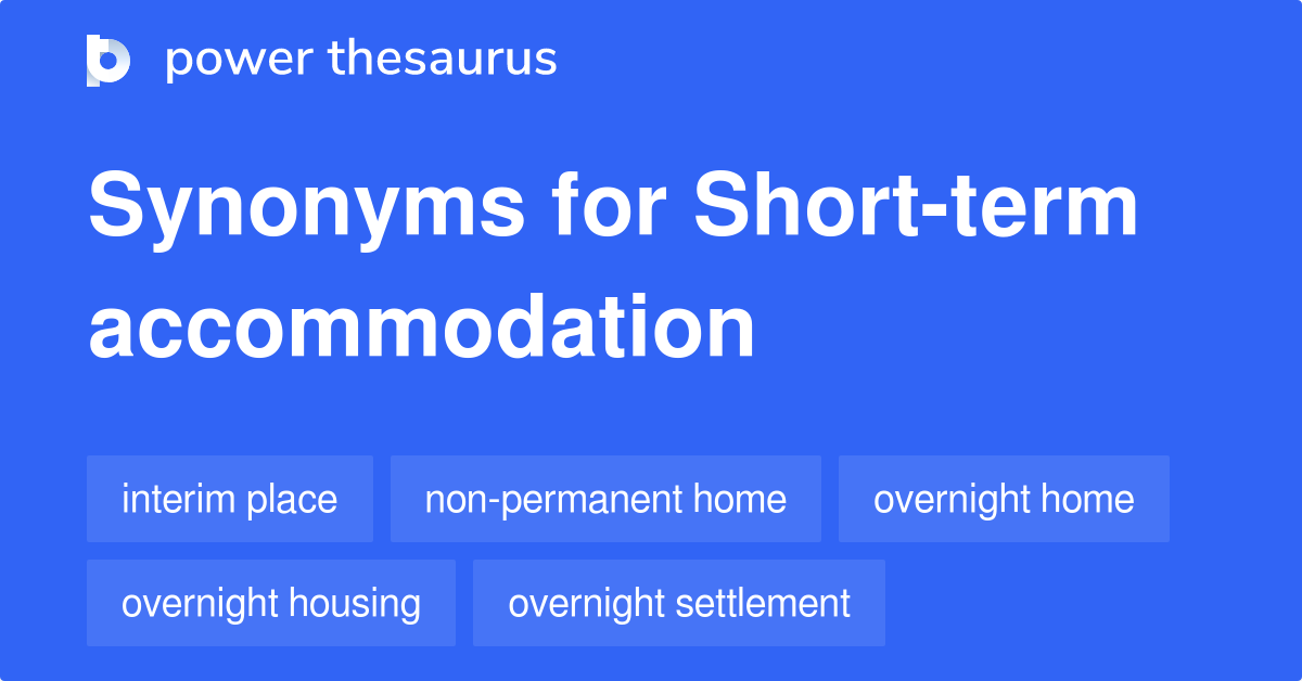 short term thesaurus