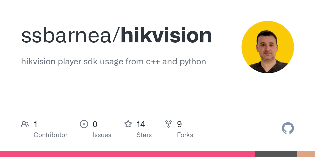 hikvision sdk c example