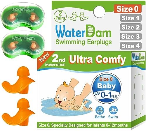 waterdam swimming ear plugs