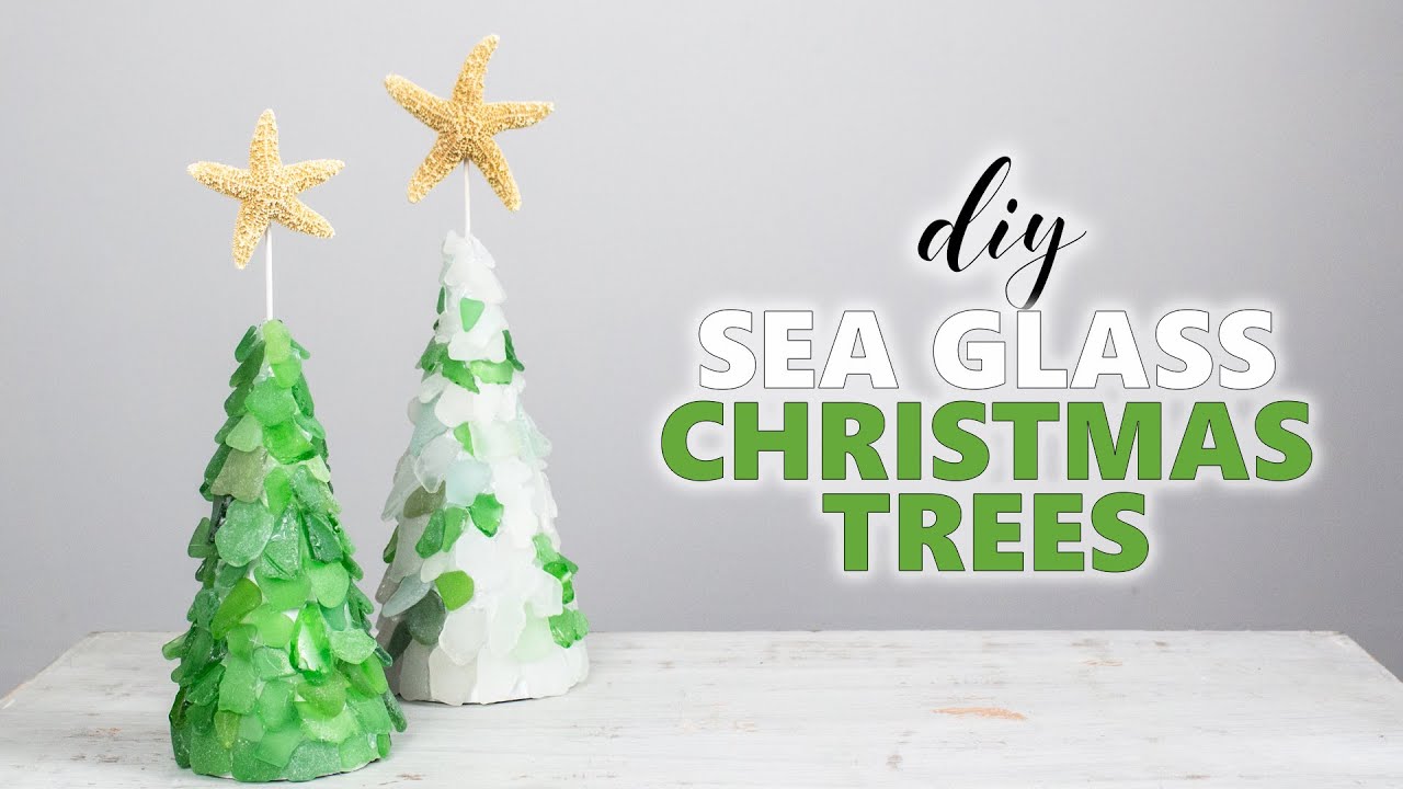 seaglass tree diy