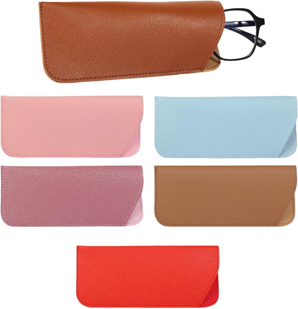 leather glasses case amazon