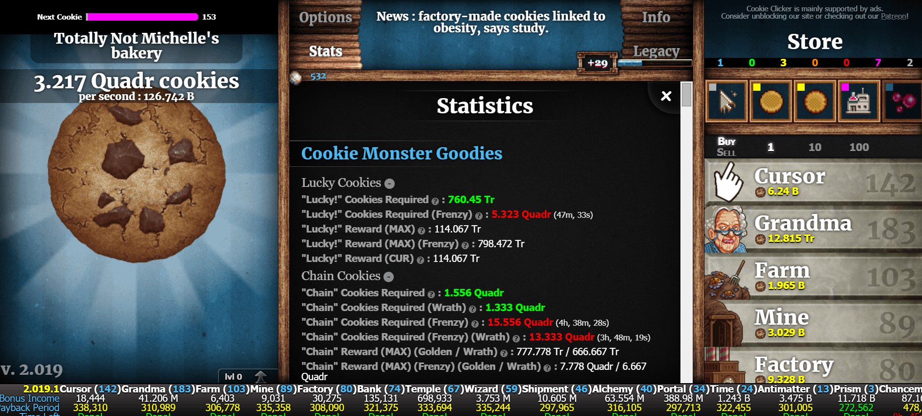 sugar lump cookie clicker