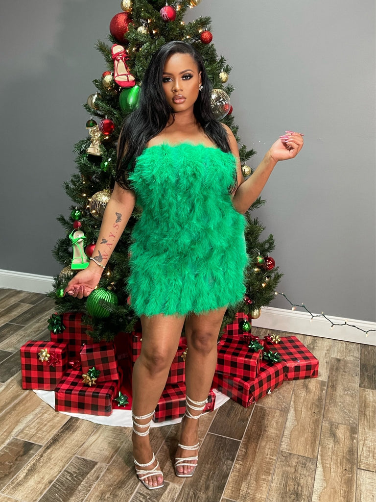 grinch dress