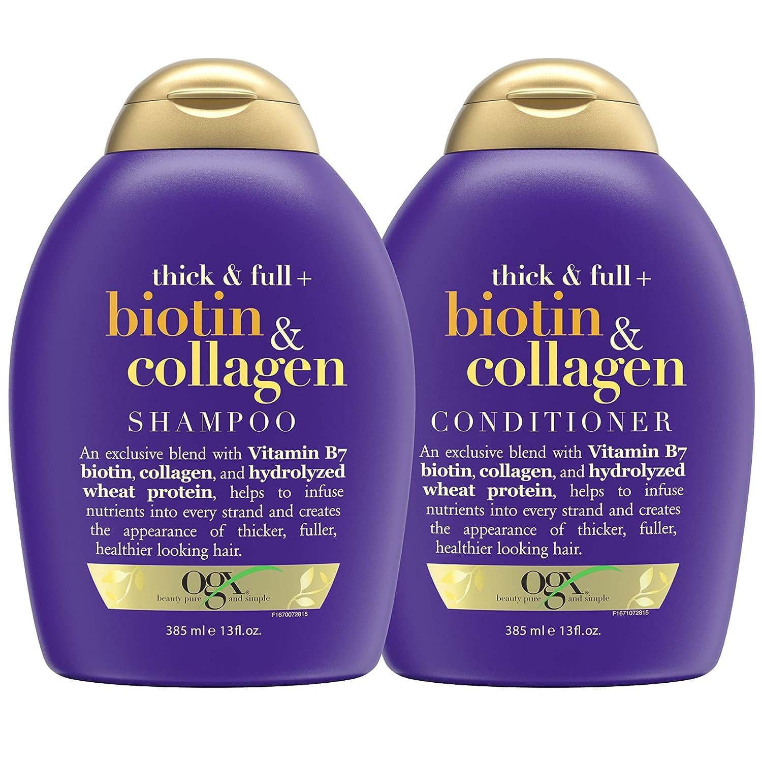 ogx thick and full biotin shampoo