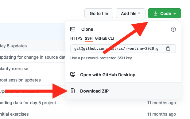 github download file