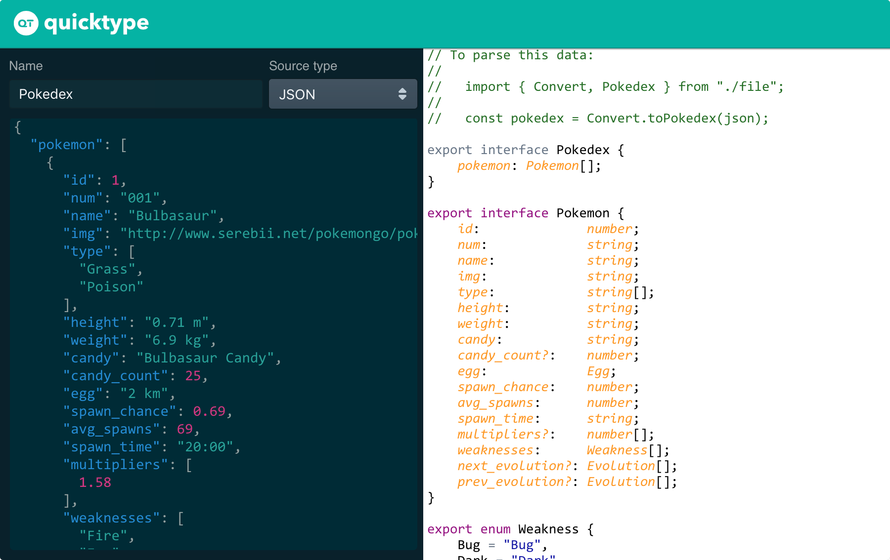 querystring to json online