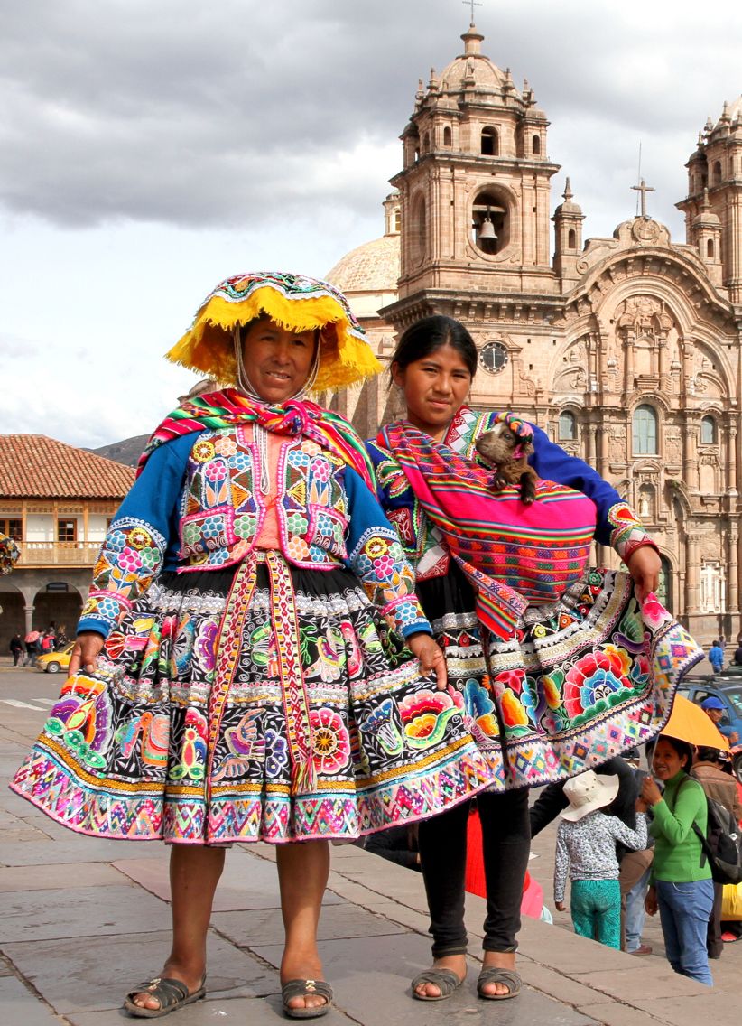 chola peruana