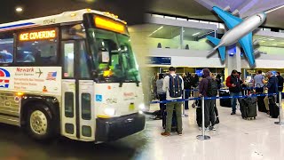 newark express bus stops