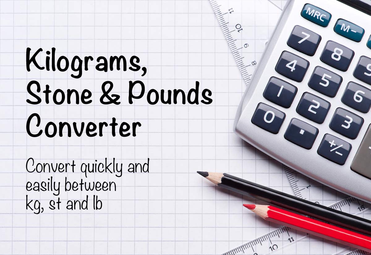 conversion of kg to stones and pounds