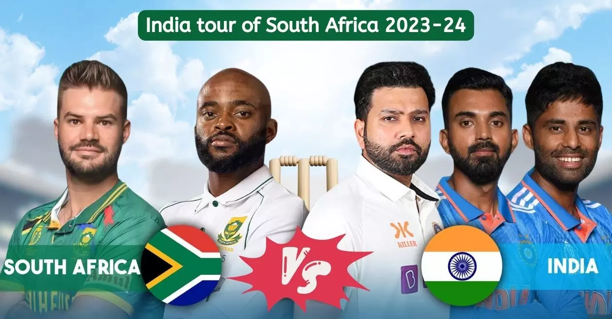 india squad for south africa 2023 schedule