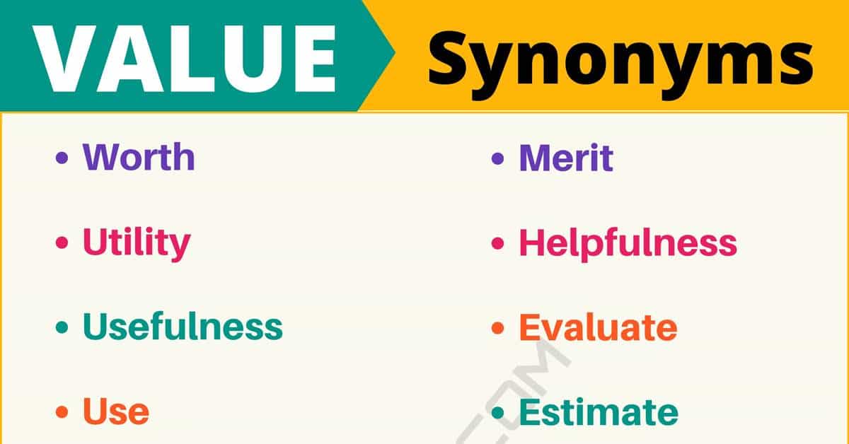 synonyms for valued