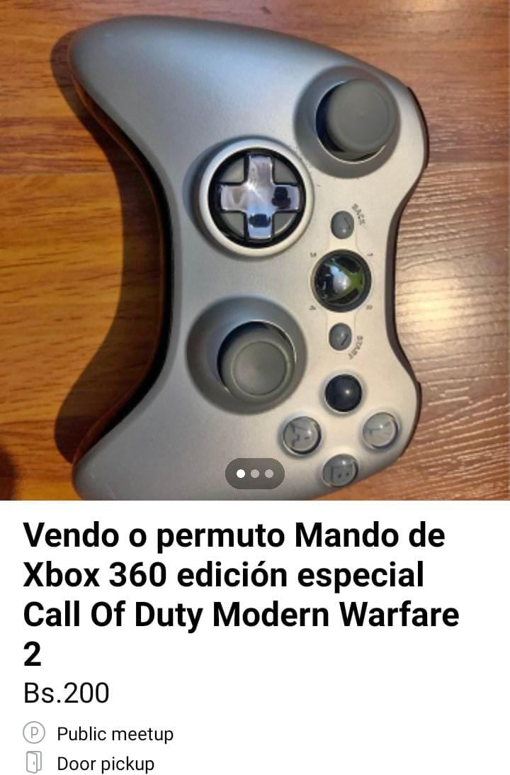 modern warfare 2 xbox 360 controller