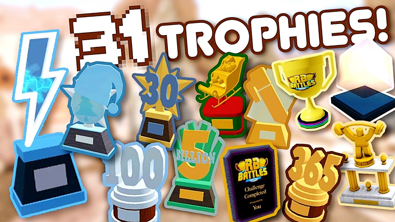 bloxburg trophies