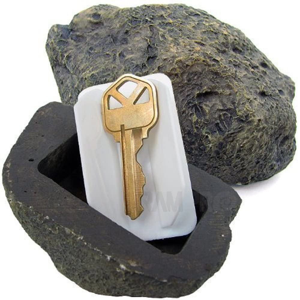 rock for hiding keys