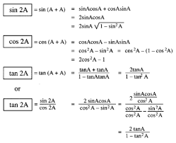 1 sin2a formula