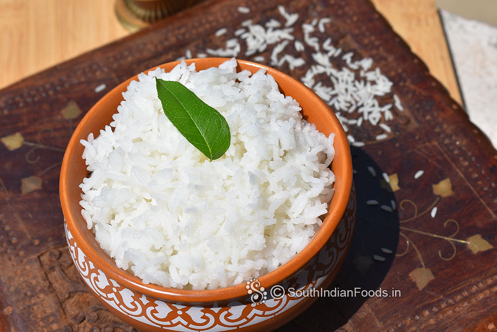 boiled kolam rice