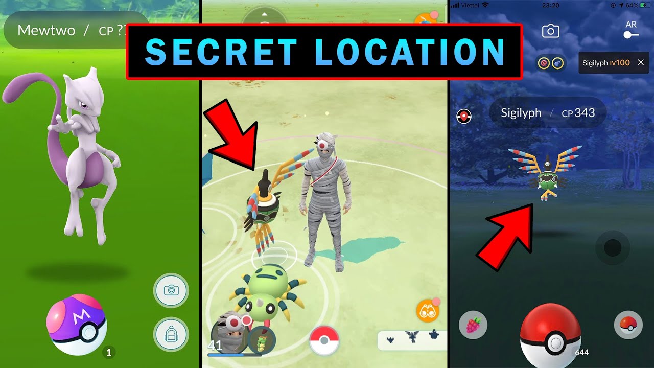 rare pokemon coordinates