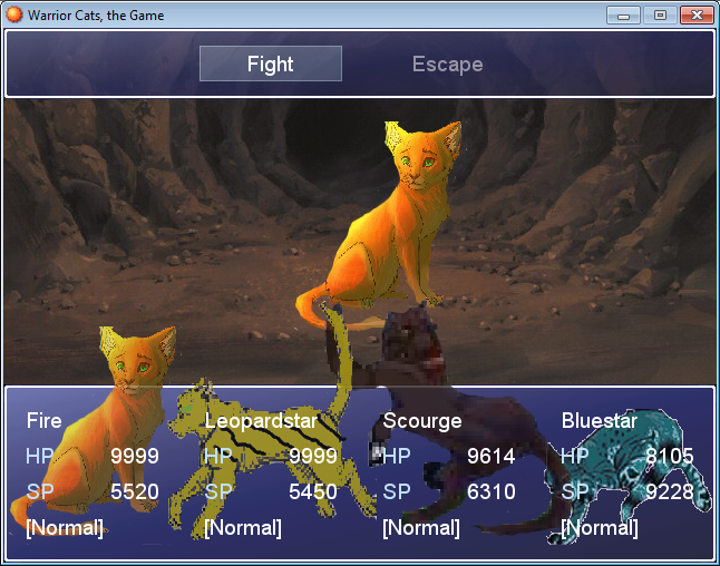 warrior cat games