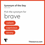 valiant synonym