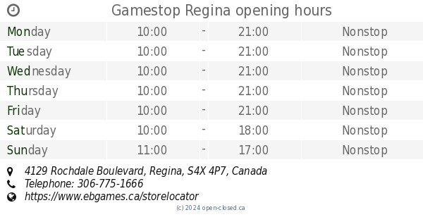 gamestop regina