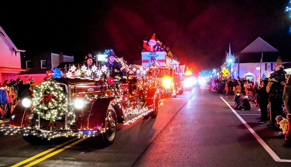 parade of lights webster ny