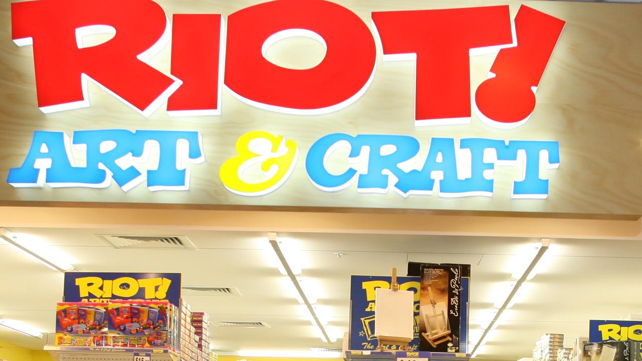 riot art and craft locations qld