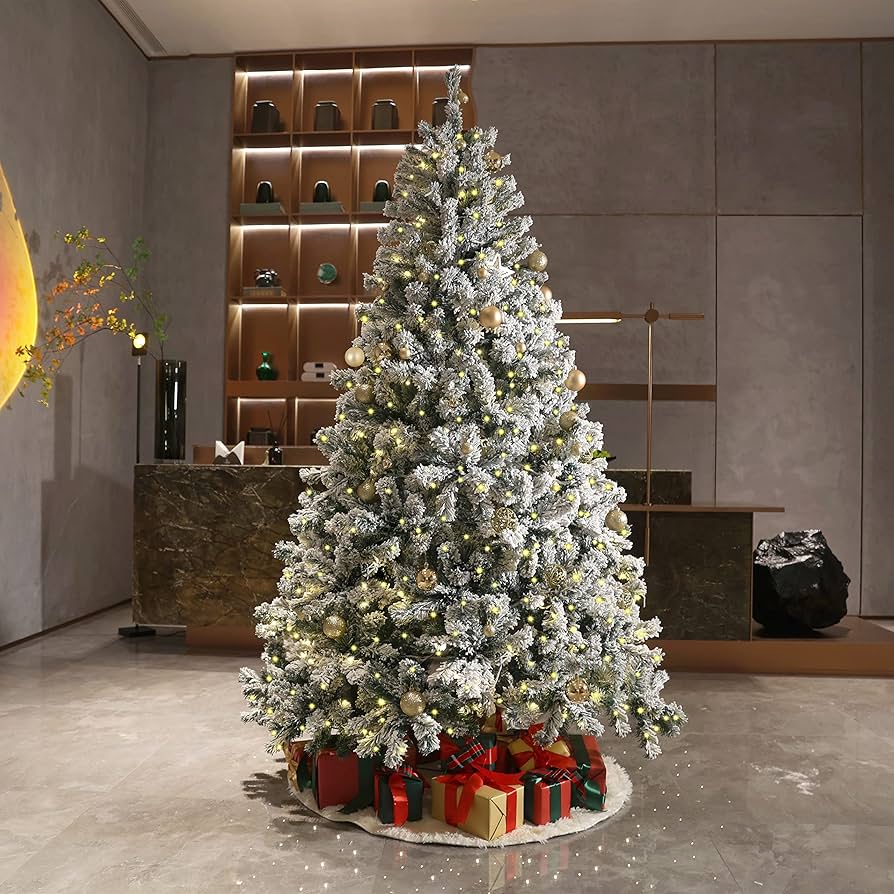 7.5 artificial pre lit christmas tree