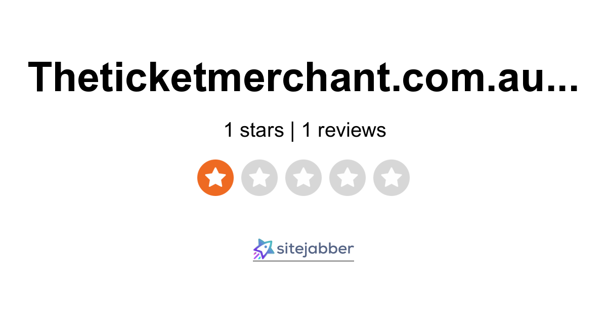 ticket merchant reviews