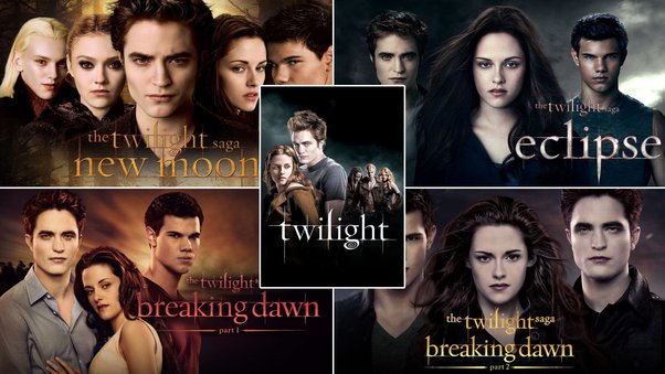 twilight movies in order on netflix