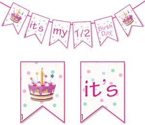 half birthday banner