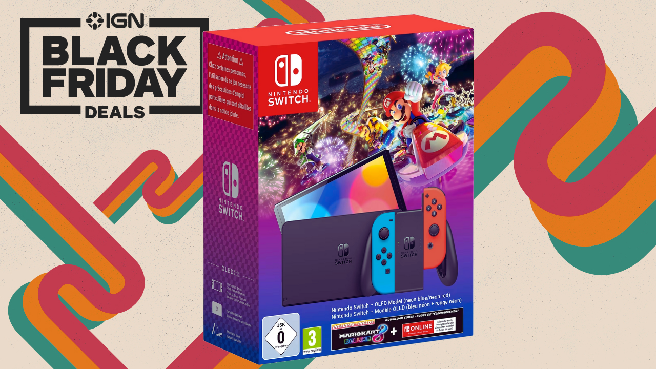 switch oled black friday