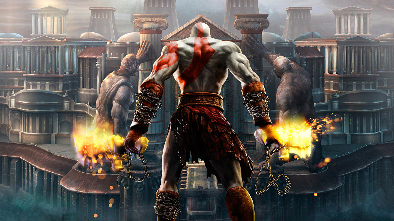 god of war 1366x768