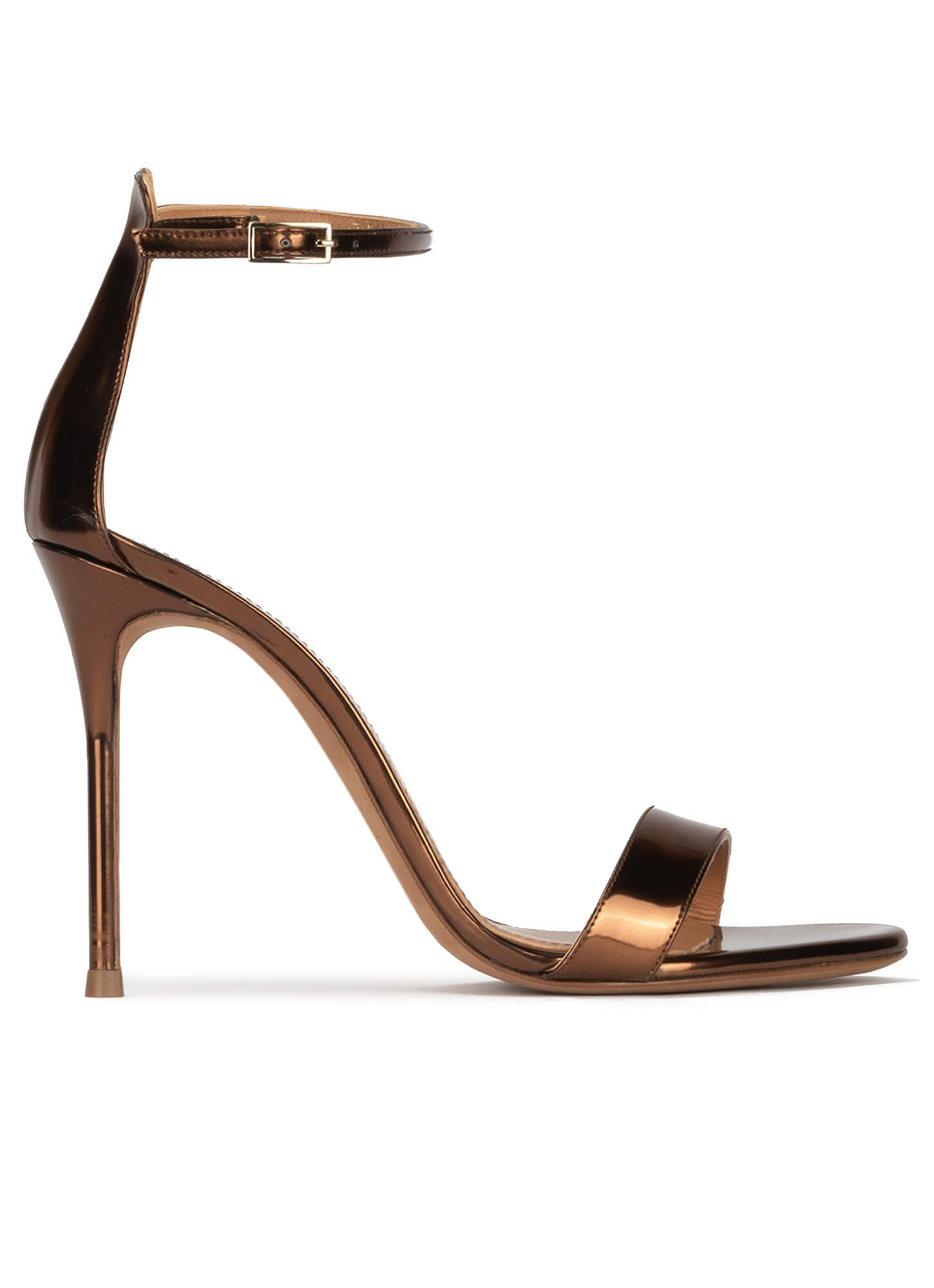 bronze high heel shoes