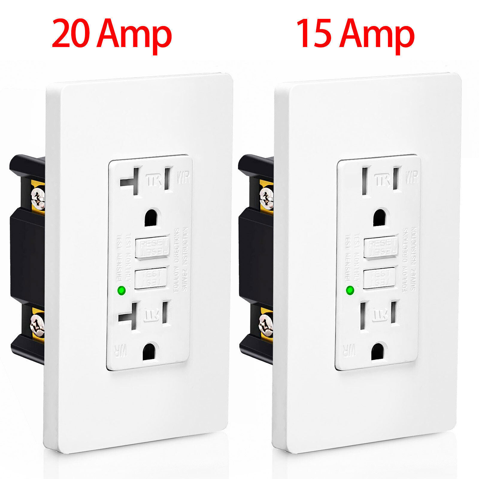 15 amp gfci plug