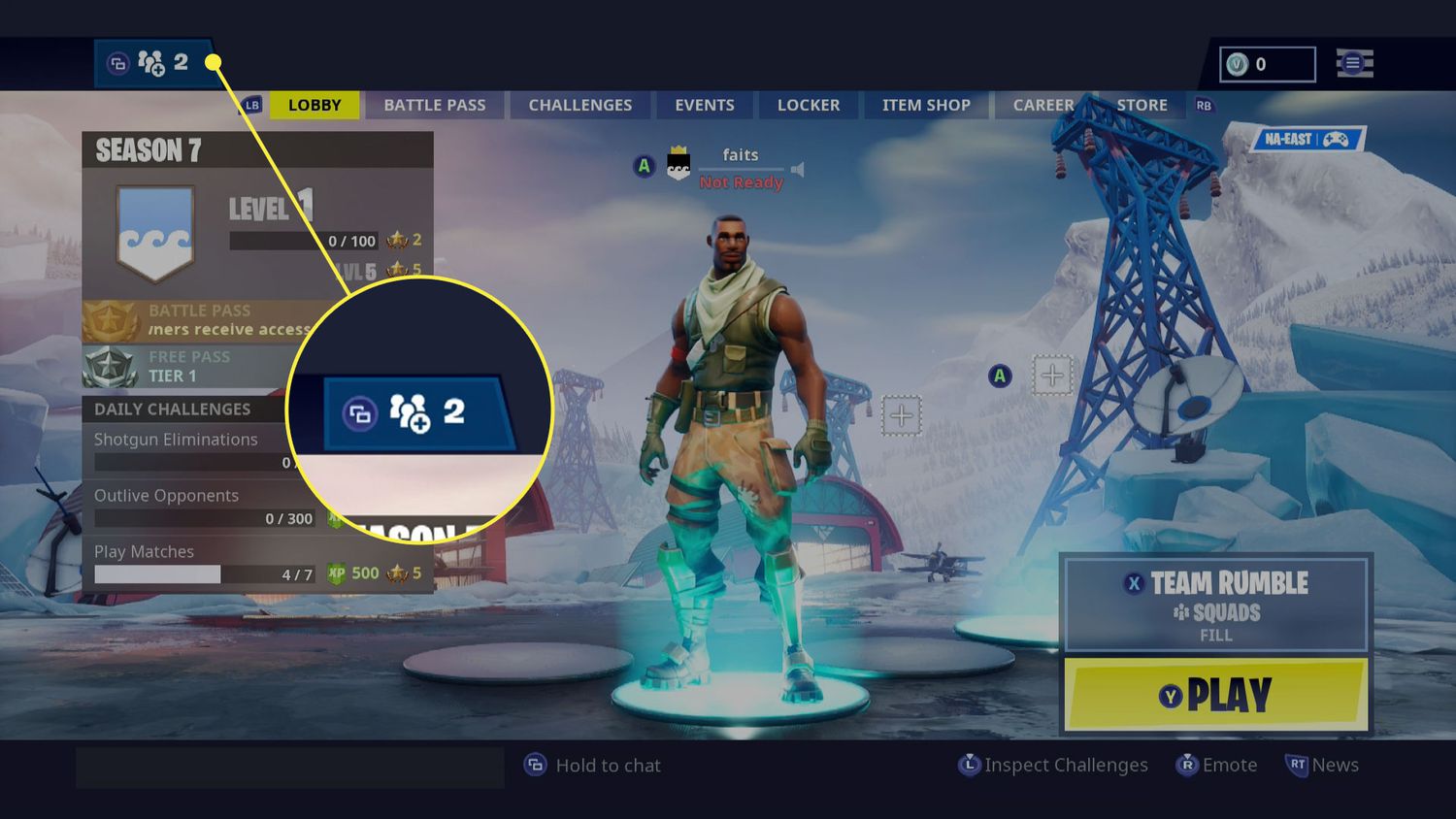 how do you add friends on fortnite ps4