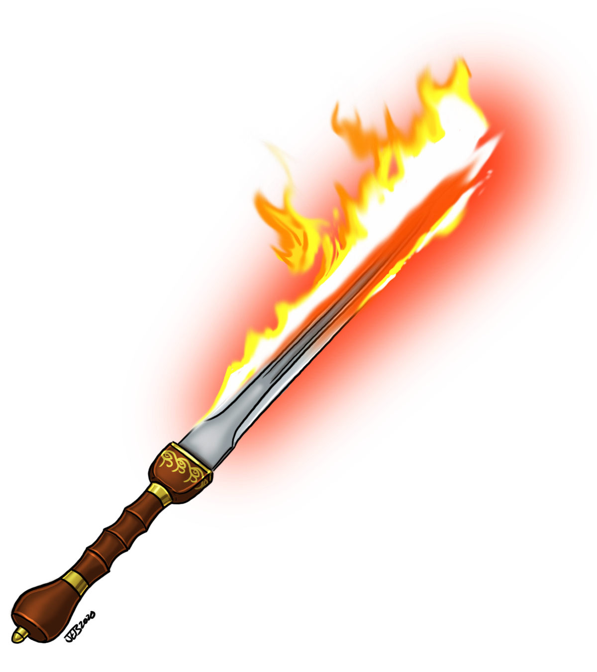 fire sword png