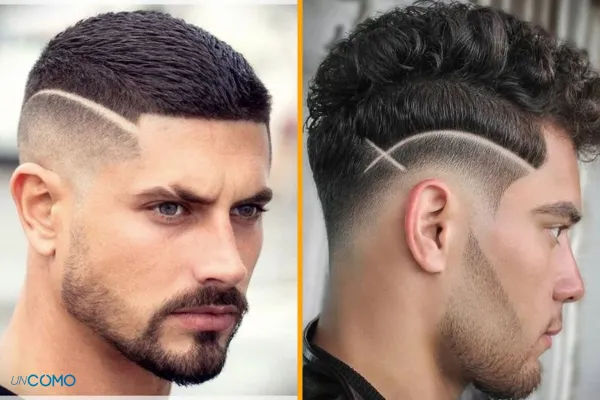 corte pelo corto hombre